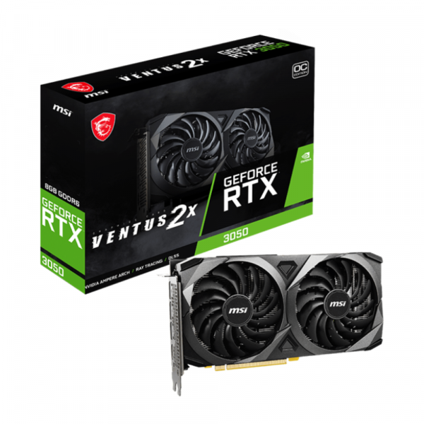 ³ MSI RTX 3050 VENTUS 2X XS 8G OC -  1