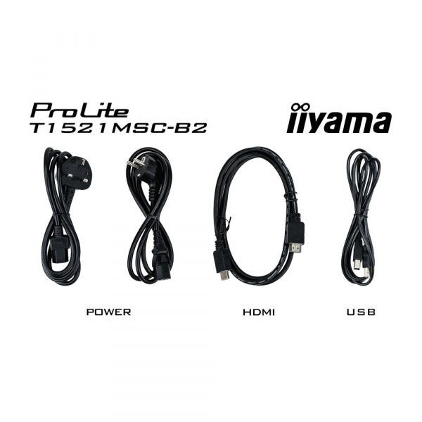 IIYAMA 15" 4:3 TN   , 1024768,  - , IP65 (), 1xVGA/1xHDM T1521MSC-B2 -  16