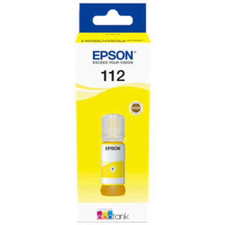 EPSON   112 EcoTank Pigment Yellow ink -  2