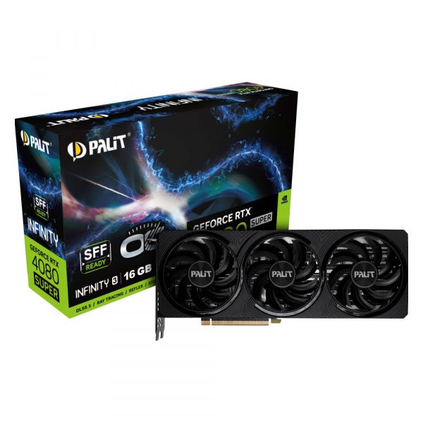 PALIT-XPERTVISION ³ NVIDIA RTX4080 SUPER  INFINITY 3 OC 16GB GDDR6X 256bit 3-DP HDMI RTX4080 SUPER INFINITY 3 OC16G -  1