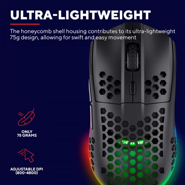 TRUST   GXT 929 Helox Ultra-lightweight W ireless Gaming Mouse GXT 929 Helox -  8