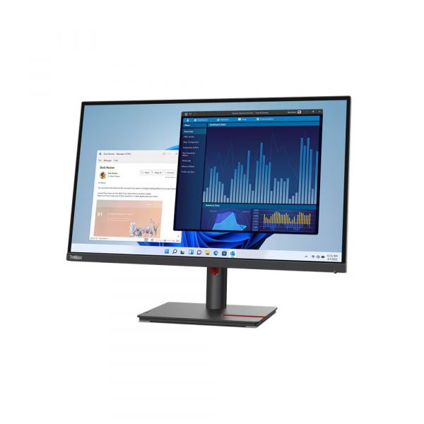 LENOVO 27" 16:9 IPS  , 3840x2160, 4 , 1xHDMI 2 .0/1xDP 1.4/1xUSB Type-C ( 90)/LAN/4xUSB 3.2,  T27p-30 -  4