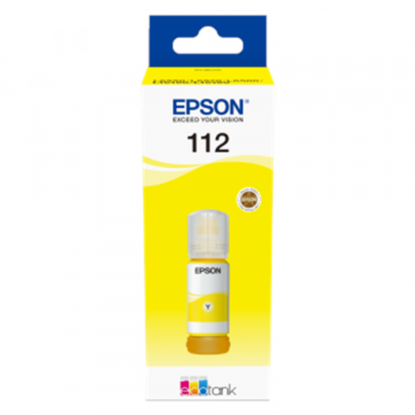 EPSON   112 EcoTank Pigment Yellow ink -  1