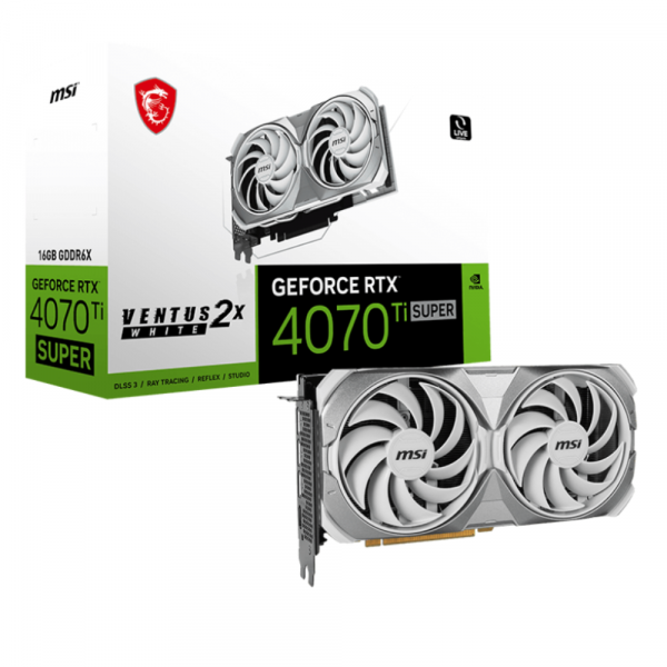 ³ MSI RTX 4070 Ti SUP 16G VENT 2X WH -  1