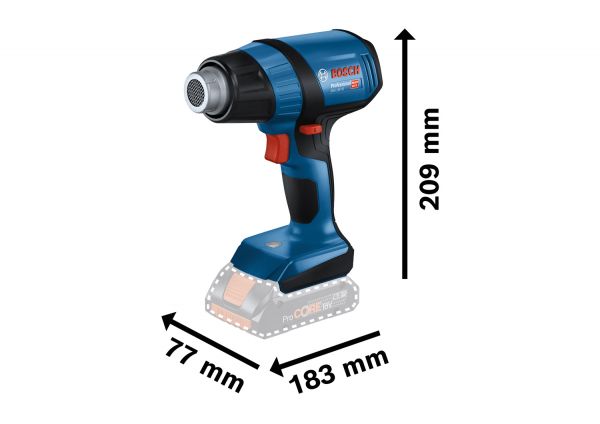   Bosch GHG 18V-50 PROFESSIONAL, , 18 , 300/500 C, 175 /, 0.59 , SOLO 0.601.2A6.500 -  7