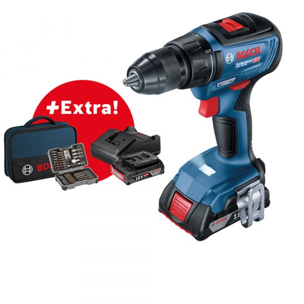 - Bosch GSR 18V-50, 18V, 2*2 , 28/50/50 , 460/1800 /, 1, , ,  0.601.9H5.004 -  1