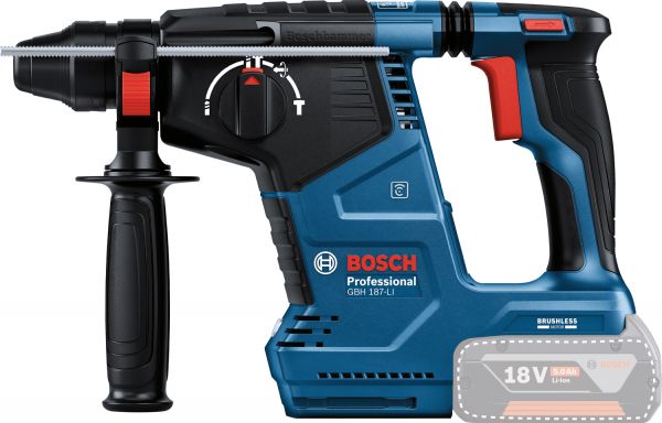  Bosch GBH 187-LI Professional , 18 , SDS-Plus, 2.4 , 980 /, 2.9 ,     0.611.923.020 -  12