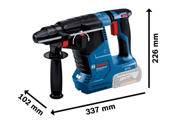  Bosch GBH 187-LI Professional , 18 , SDS-Plus, 2.4 , 980 /, 2.9 ,     0.611.923.020 -  13