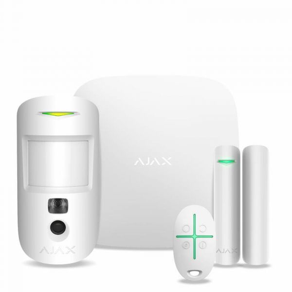    Ajax HDR StarterKit Cam Plus, hub 2 plus, motioncam HDR, doorprotect, spacecontrol, jeweller, ,  000052843 -  1