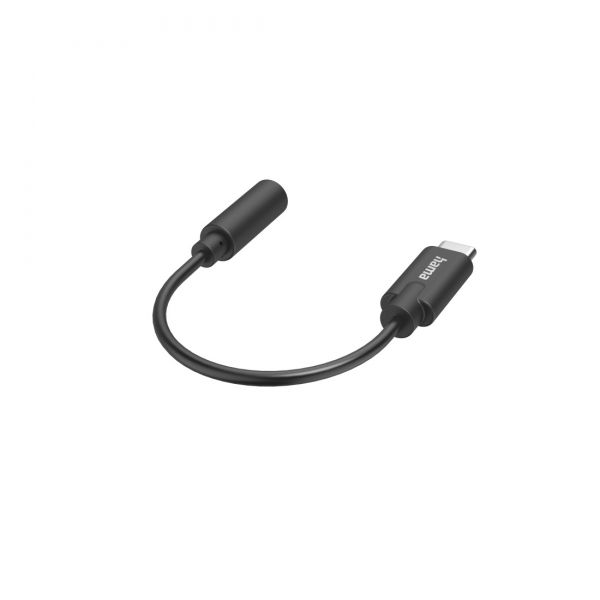 HAMA  USB-C / Stereo Jack 3.5 Black 00200318 -  2