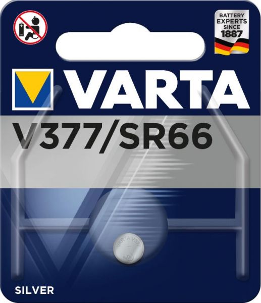  VARTA - V 377 (AG4, LR626, SR626SW, 177) , 1 . 00377101401 -  1