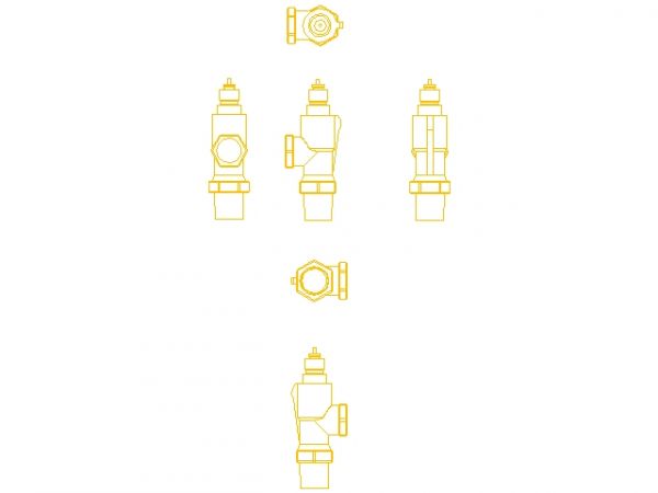 Danfoss  RA-N 15 , . 1/2 "- . 1/2",  013G0153 -  5