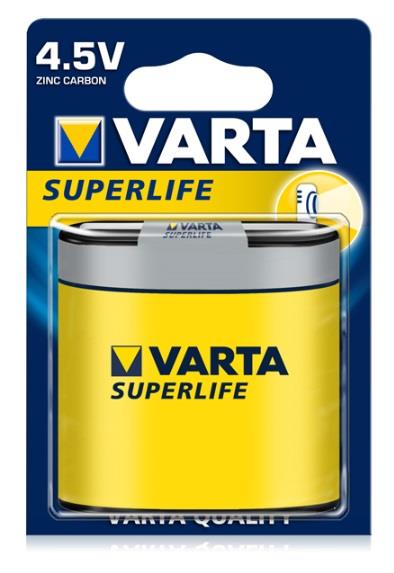  VARTA SUPERLIFE - 3R12P  , 1 . 02012101301 -  1