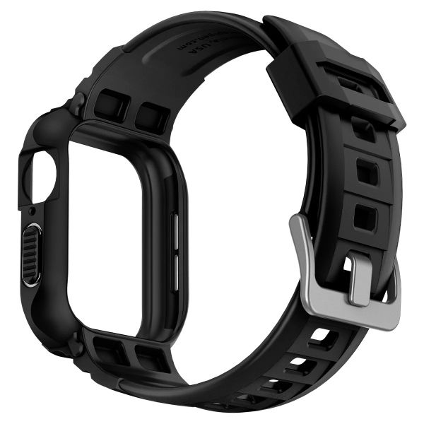    21 Spigen  Apple Watch 45mm/44mm Rugged Armor Pro, Black 062CS25324 -  5