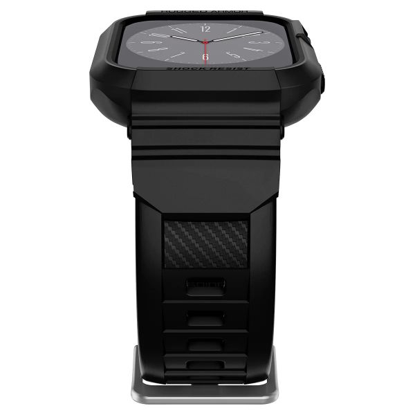    21 Spigen  Apple Watch 45mm/44mm Rugged Armor Pro, Black 062CS25324 -  9