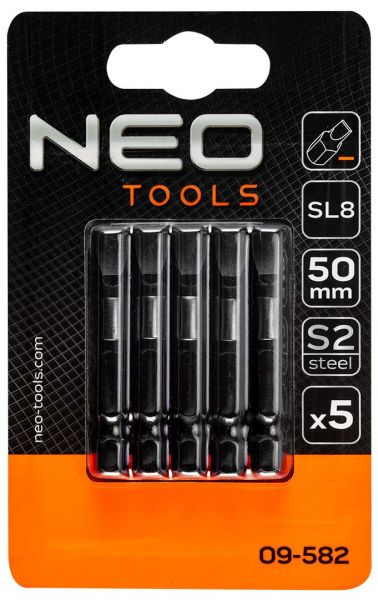   Neo Tools, 5., 1/4", SL8  50,  S2 09-582 -  2