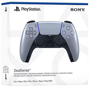 PlayStation  5 Dualsense BT, Sterling Silver 1000040186 -  5