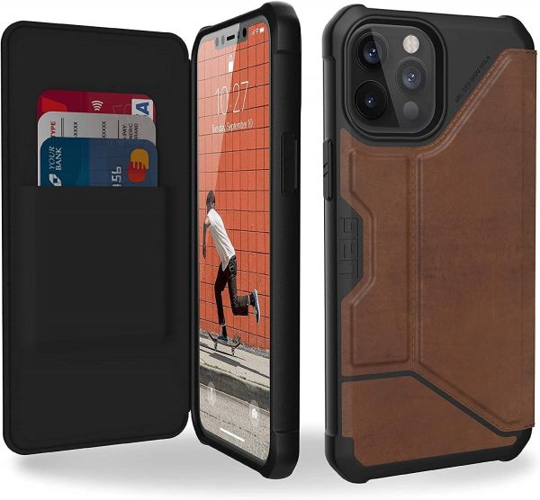  UAG  Apple iPhone 12 Pro Max Metropolis, Leather Brown 112366118380 -  5