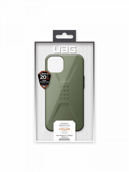     Uag Apple iPhone 14 Civilian, Olive (114040117272) -  10