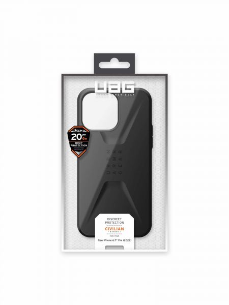  UAG  Apple iPhone 14 Pro Max Civilian, Black 114043114040 -  10