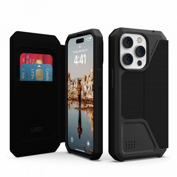  UAG  Apple iPhone 14 Pro Metropolis, Kevlar Black 114046113940 -  1