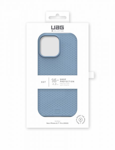  UAG [U]  Apple iPhone 14 Pro Max Dot Magsafe, Cerulean 114083315858 -  10