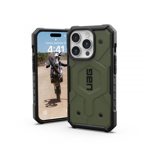  UAG  Apple iPhone 15 Pro Pathfinder Magsafe, Olive Drab 114281117272 -  1