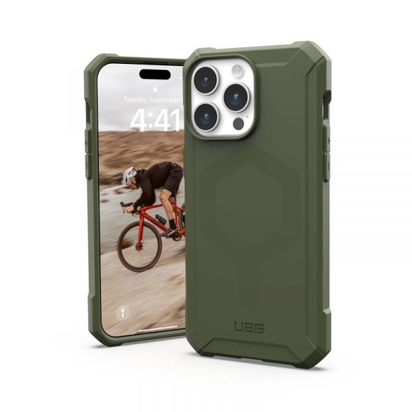  UAG  Apple iPhone 15 Pro Max Essential Armor Magsafe, Olive Drab 114296117272 -  1