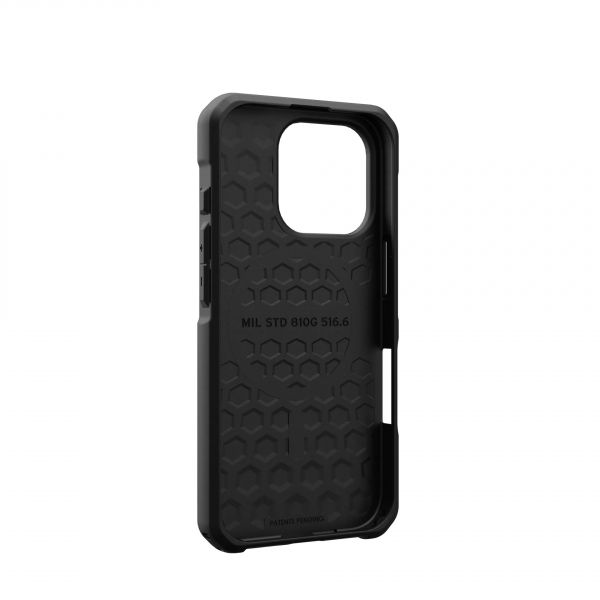  UAG  iPhone 16 Pro, Metropolis LT Magsafe, Kevlar Black 114452113940 -  5