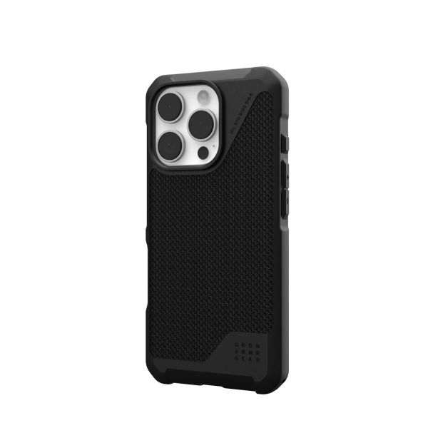  UAG  iPhone 16 Pro, Metropolis LT Magsafe, Kevlar Black 114452113940 -  3