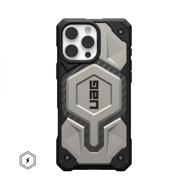 UAG   iPhone 16 Pro Max, Monarch Pro Magsafe, Titanium 114457113636 -  1