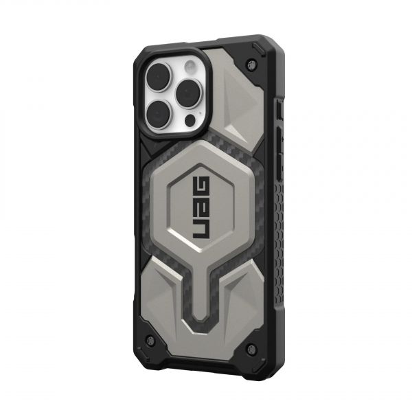 UAG   iPhone 16 Pro Max, Monarch Pro Magsafe, Titanium 114457113636 -  3