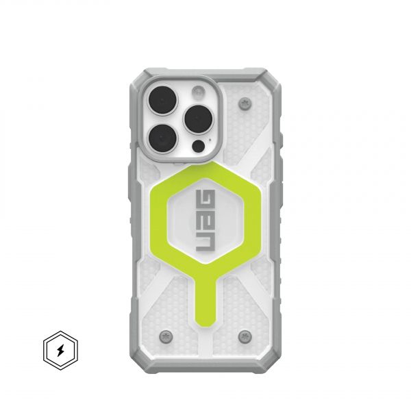 UAG   iPhone 16 Pro, Pathfinder Clear Magsafe, Active Neon 114464118181 -  1