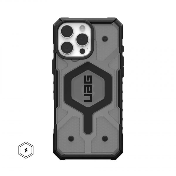 UAG   iPhone 16 Pro Max, Pathfinder Clear Magsafe, Ash 114465113131 -  1