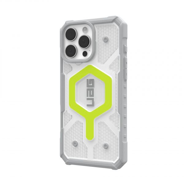 UAG   iPhone 16 Pro Max, Pathfinder Clear Magsafe, Active Neon 114465118181 -  3