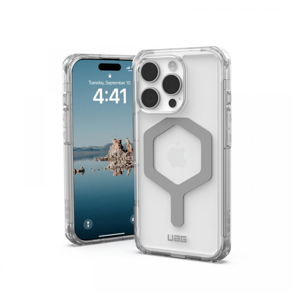 UAG   iPhone 16 Pro, Plyo Magsafe, Ice/Silver 114480114333 -  1