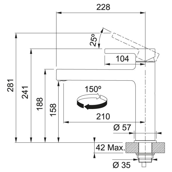    Franke Centro, . - 210, , 1 ,   115.0621.599 -  2