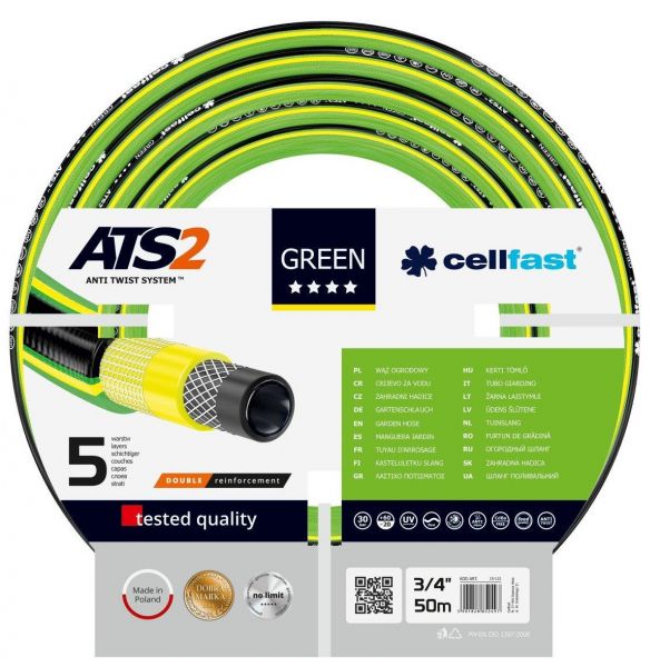   Cellfast GREEN ATS 3/4", 50, 5 ,  30 , -20+60C 15-121 -  1