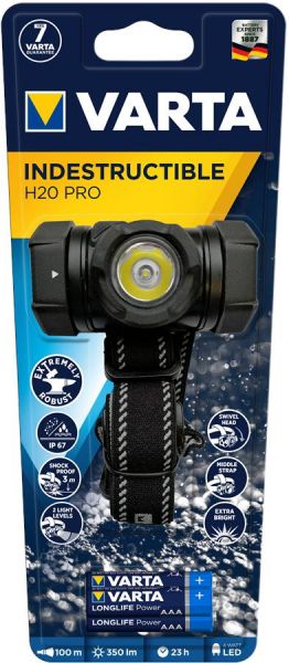 VARTA Indestructible H20 Pro LED 3 17732101421 -  5