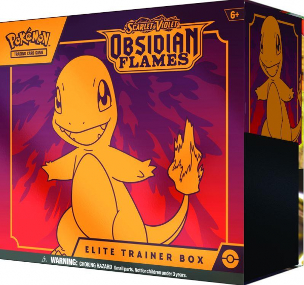 Pokemon TCG    SV03 Obsidian Flames Elite Trainer Box 186-85391 -  1