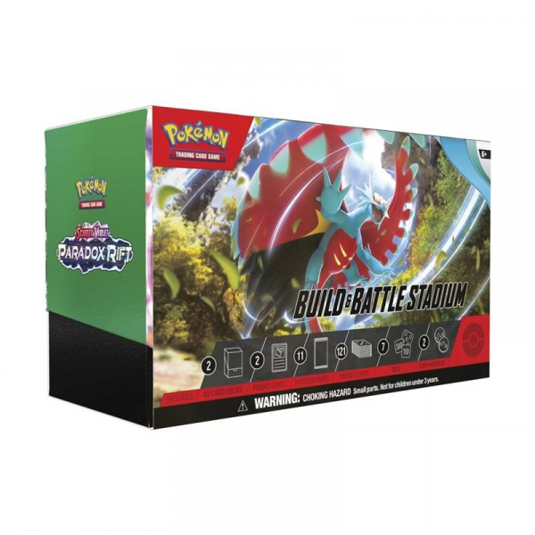 Pokemon TCG    SV04 Paradox Rift Build & Battle Stadium 187-85422 -  1