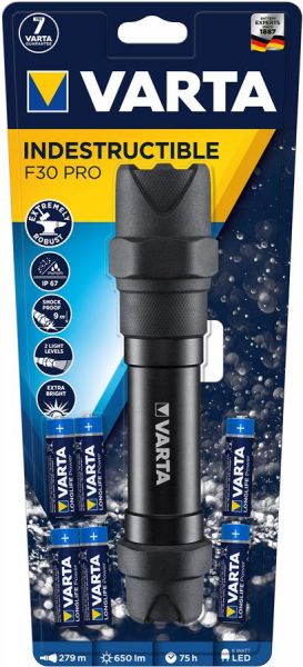 VARTA Indestructible F30 Pro LED 6 18714101421 -  4