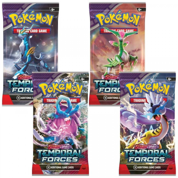 Pokemon TCG    SV05 Temporal Forces Booster 188-85639 -  1