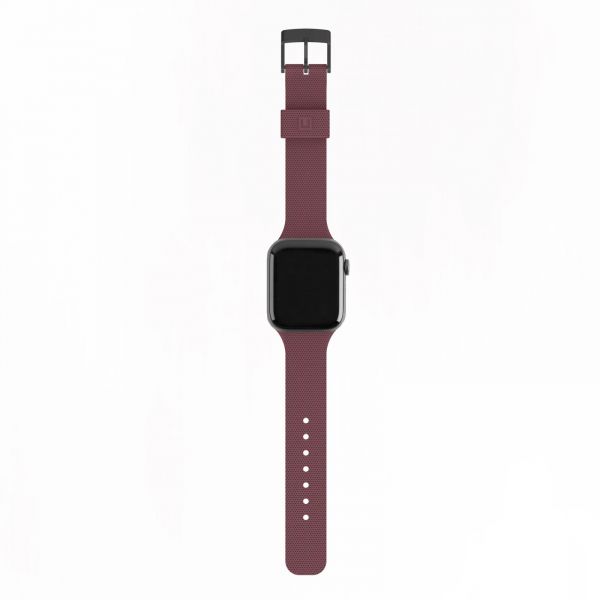 UAG  [U]  Apple Watch 44/42 [U] Dot Silicone, Aubergine 19249K314747 -  7