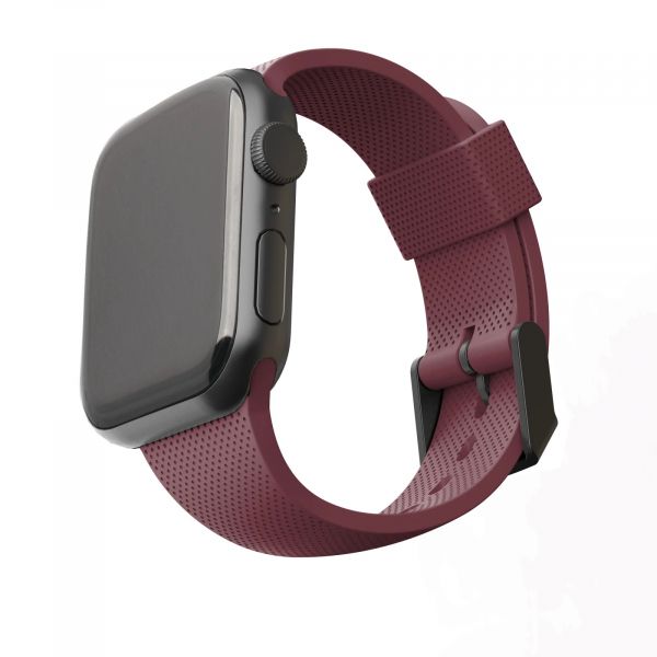 UAG  [U]  Apple Watch 44/42 [U] Dot Silicone, Aubergine 19249K314747 -  2