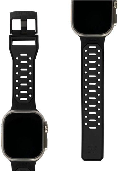 UAG   Apple Watch Ultra 49/45/44/42mm Civilian Silicone, Graphite/Black 194002114032 -  1