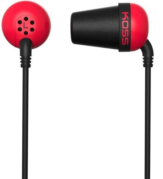  Koss The Plug Noise Isolating Red (196768.101) -  1