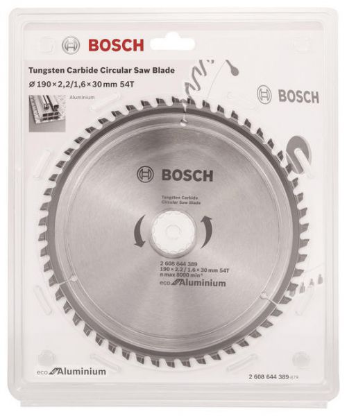   Bosch Eco for Aluminium 190x2.42/1.6x30  54TCG 2.608.644.389 -  2