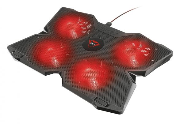    Trust GXT278 YOZU COOLING (17.3") RED LED Black 20817_TRUST -  2