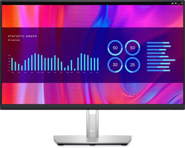  LCD 23.8" DELL P2423DE HDMI ,DP, USB-C, RJ-45, IPS, 2560x1440, 99%sRGB, Pivot 210-BDDW -  1